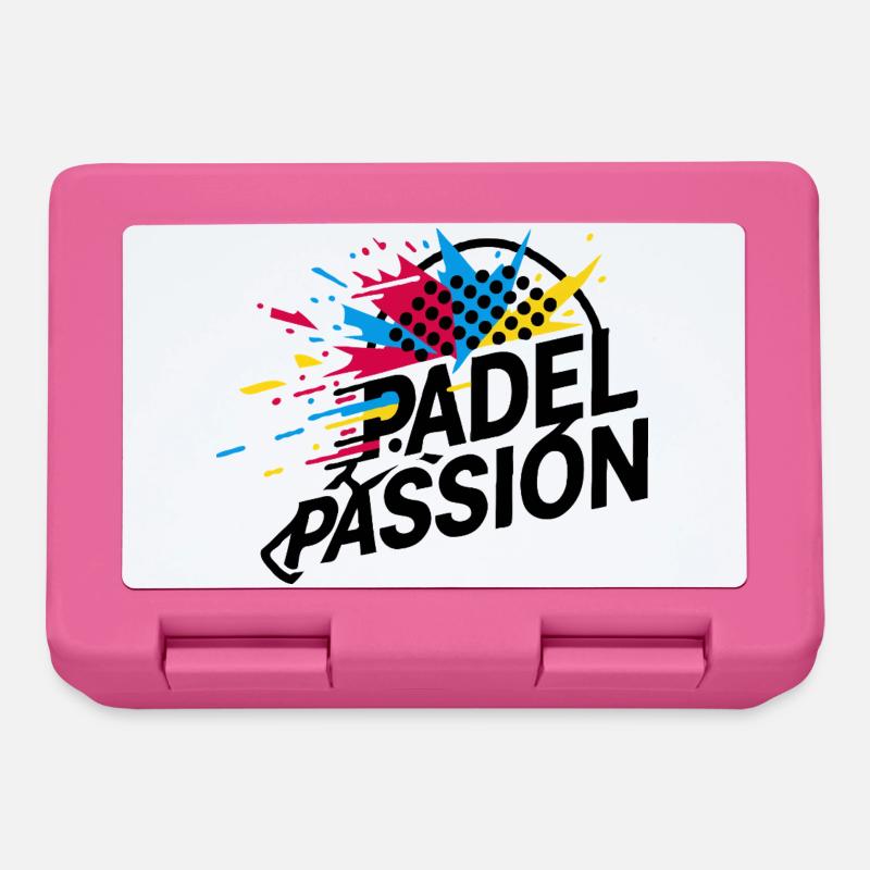 Padel Passion - Boîte à goûter - rose