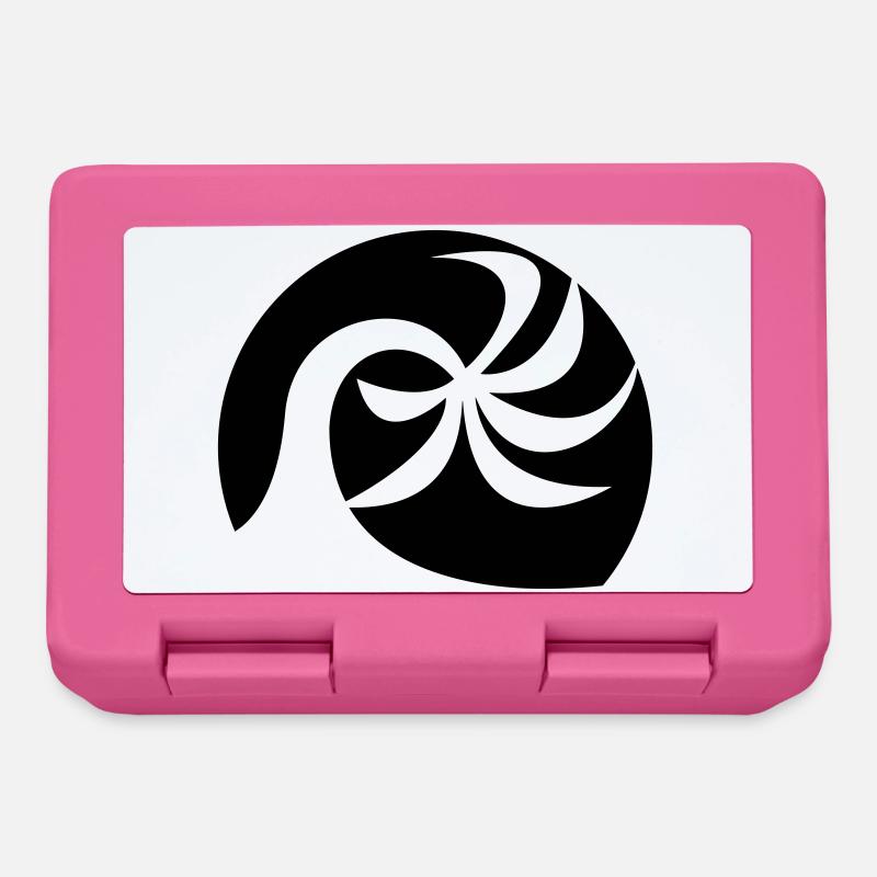 Plage de palmiers - Boîte à goûter - rose