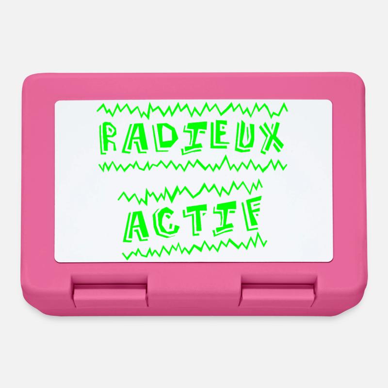 GOODBYE ACTIVE! (happiness) - Lunchbox - pink