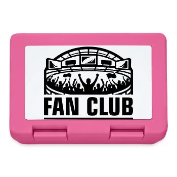 Stade du Fan Club - Boîte à goûter - rose - Devant