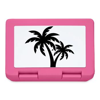 Palm Tree Symbol - Lunchbox - pink - Front