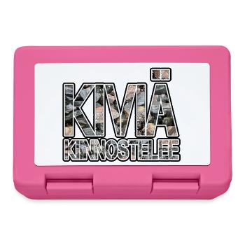 Die Steine sind interessiert an - Brotdose - Pink - Vorne