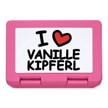 I Love Vanilla Crescents - Lunchbox - pink - Front