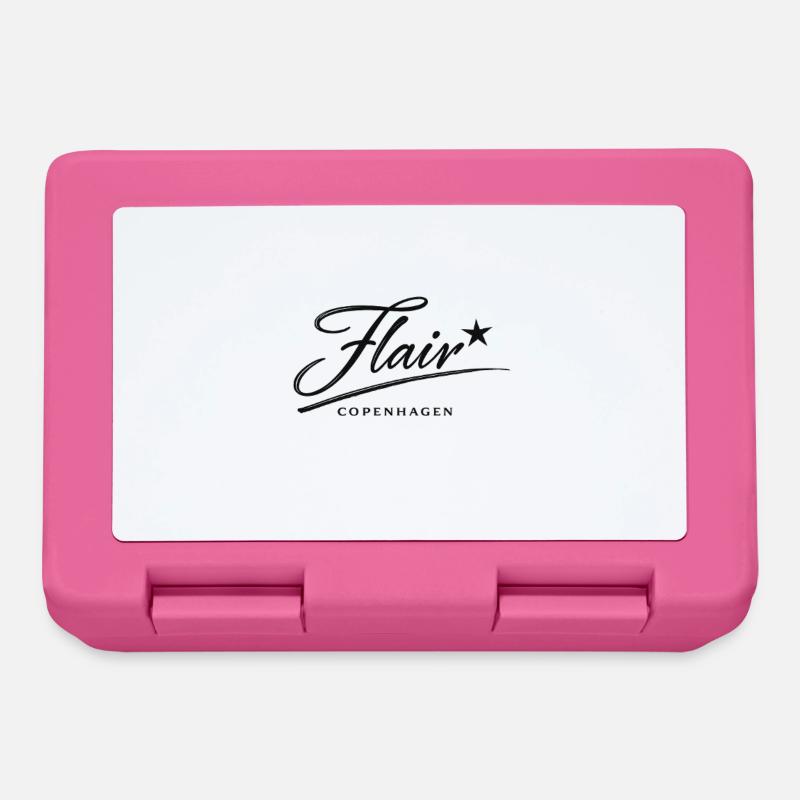 Logo Flair Copenhague - Boîte à goûter - rose