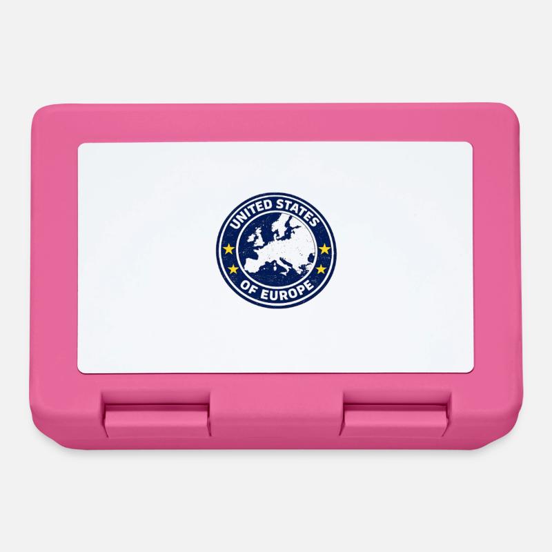 Écusson des États-Unis d’Europe - Boîte à goûter - rose