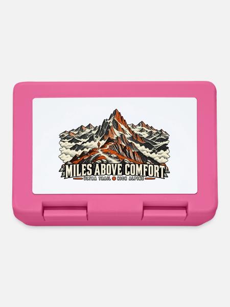 Miles Above Comfort – Alpine Trailrunning - Brotdose - Pink