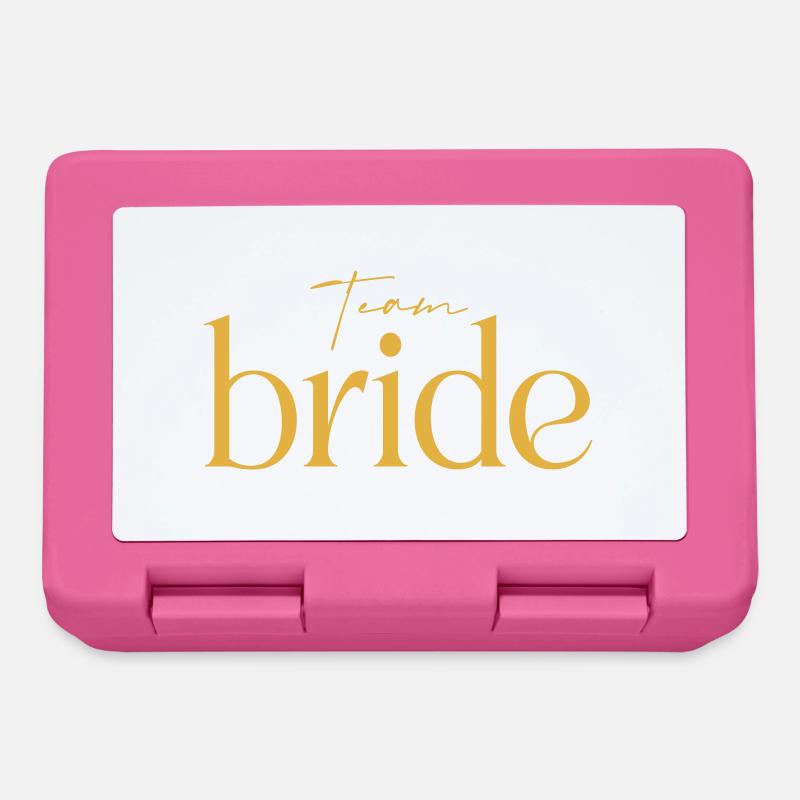 Team bride gold - Boîte à goûter - rose