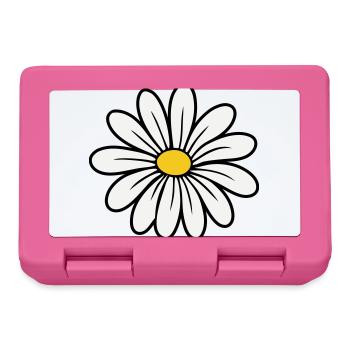 Gänseblümchen - Brotdose - Pink - Vorne