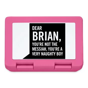 Dear Brian... - Lunchbox - pink - Front