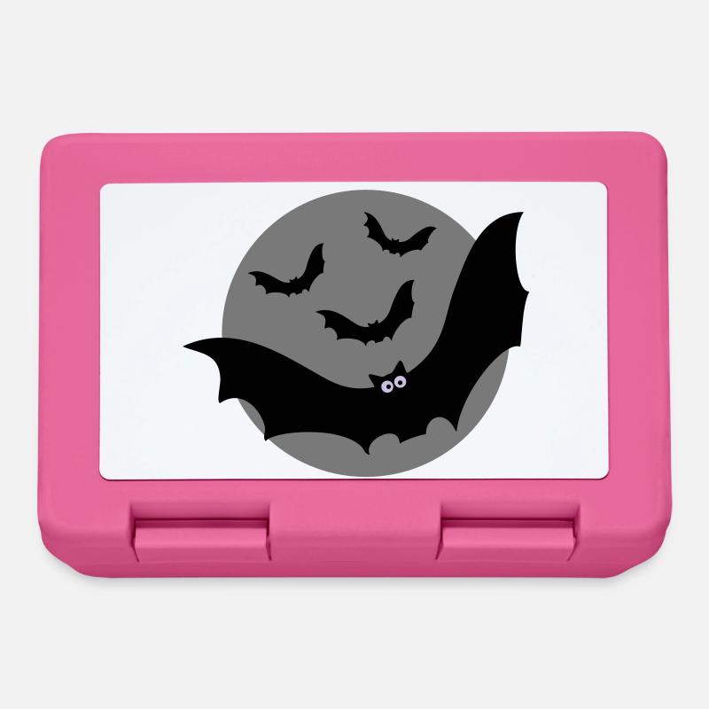 Bats - Lunchbox - pink