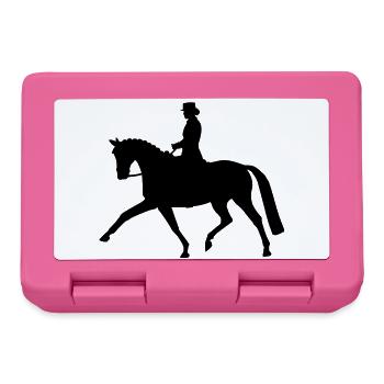 Dressage Lady - Lunchbox - pink - Front