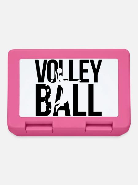 volleyball - Brotdose - Pink