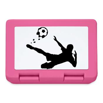 Foot - Boîte à goûter - rose - Devant