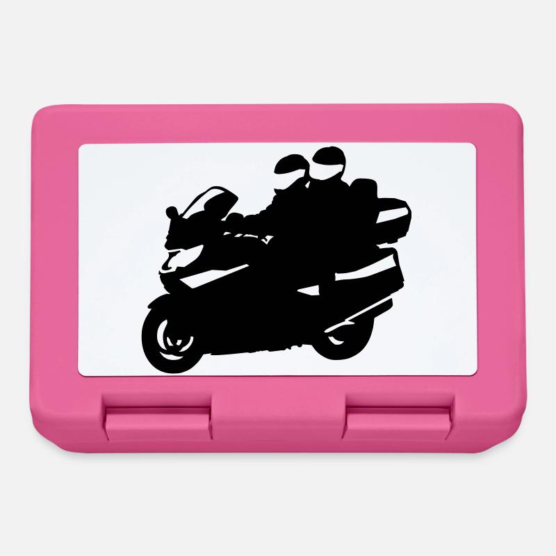 motorcycle tourer - Lunchbox - pink