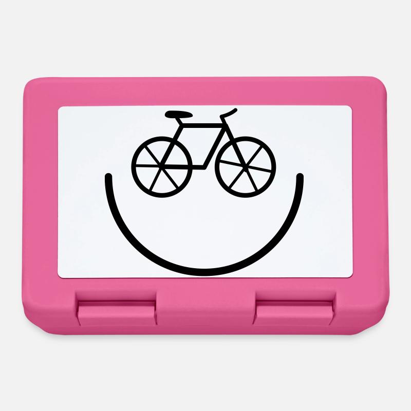 vélo - Boîte à goûter - rose