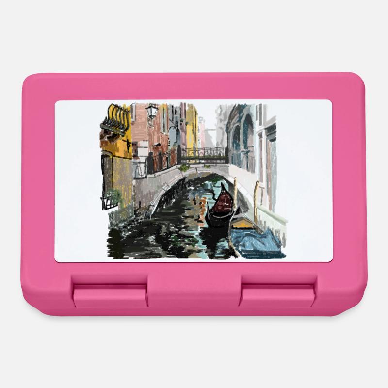 Venedig - Brotdose - Pink