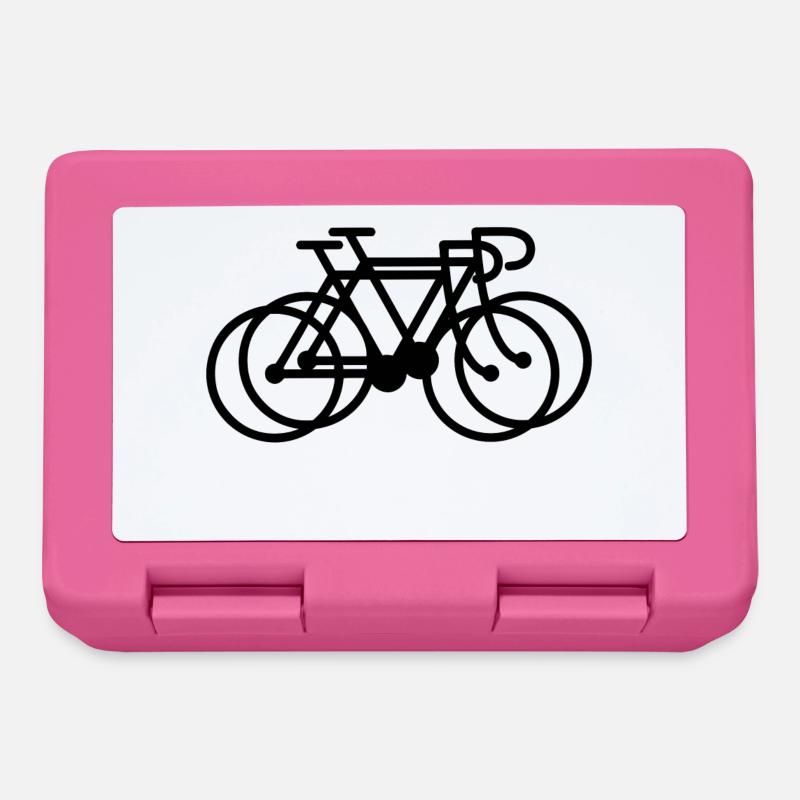 Vélos - Boîte à goûter - rose