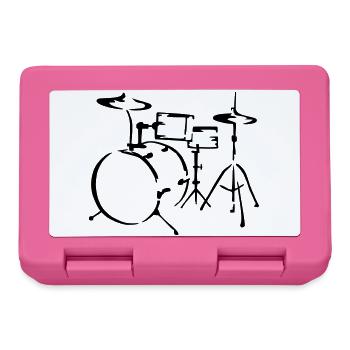 drum - Lunchbox - pink - Front