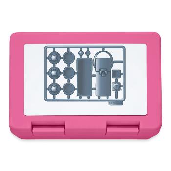 Le petit kit du joueur de pétanque - Boîte à goûter - rose - Devant