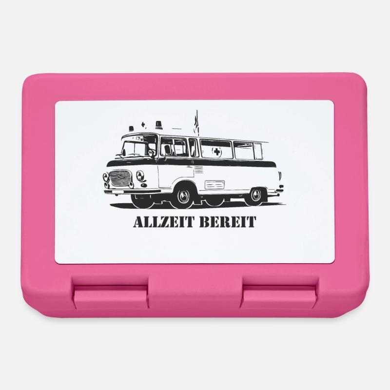 Barkas - B1000 - Krankenwagen - Brotdose - Pink