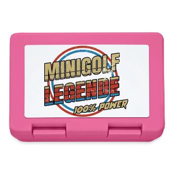 Minigolf Legend - Lunchbox - pink - Front