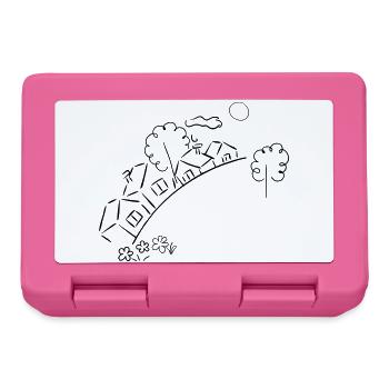 the world as I like it - Lunchbox - pink - Front