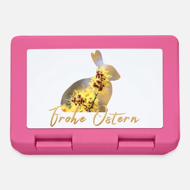 happy Easter - Lunchbox - pink