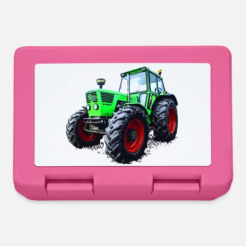 Tracteur Deutz 13006 - Boîte à goûter - rose