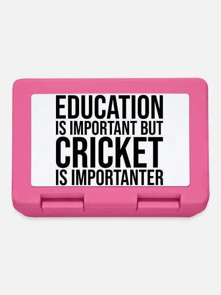 Cricket Cricket Cricket - Brotdose - Pink