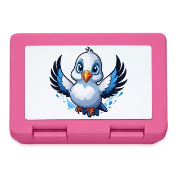 Happy Dove Doves - Lunchbox - pink - Front