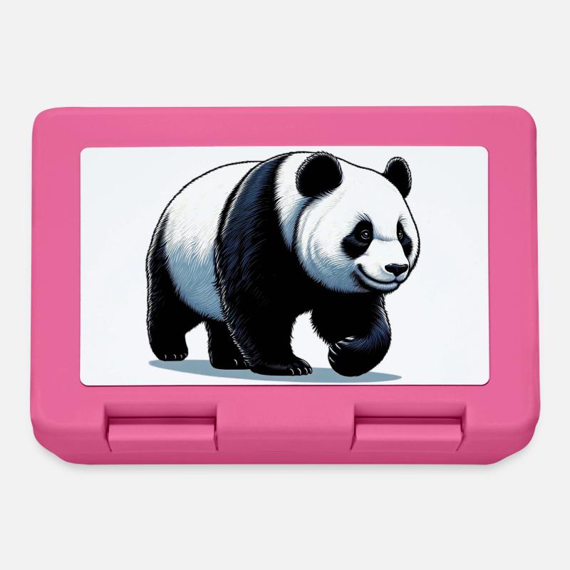 Panda - Brotdose - Pink