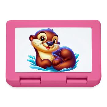 Otter - Lunchbox - pink - Front