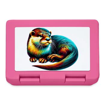 Otter - Lunchbox - pink - Front