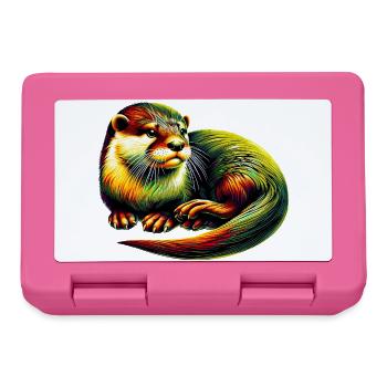 Otter - Lunchbox - pink - Front
