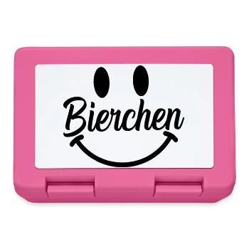 Bière Smile - Boîte à goûter - rose - Devant