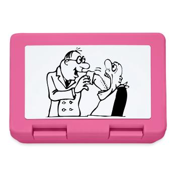 Dentist - Lunchbox - pink - Front