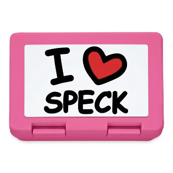 I Love Speck - Brotdose - Pink - Vorne