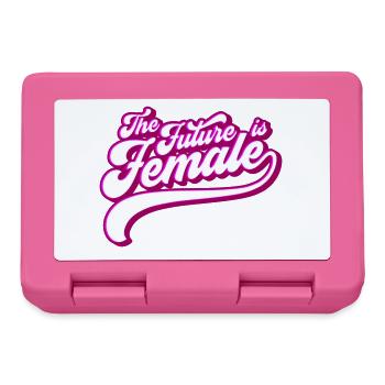 Empowering women for the future | Colors can be changed - Lunchbox - pink - Front
