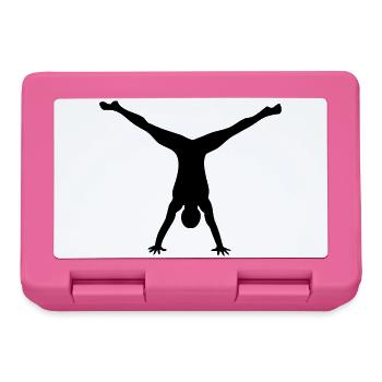 Gymnastic man - Lunchbox - pink - Front