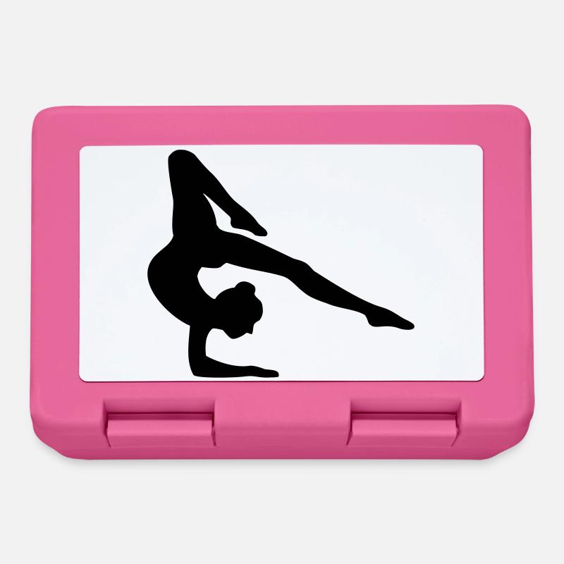 Fille de gymnastique - Boîte à goûter - rose