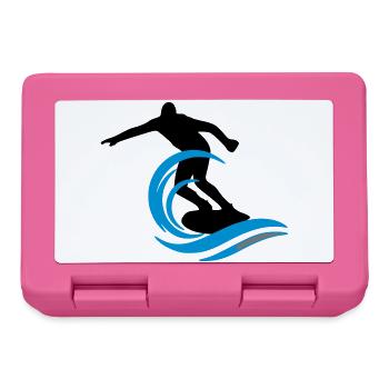 Surfer - Lunchbox - pink - Front