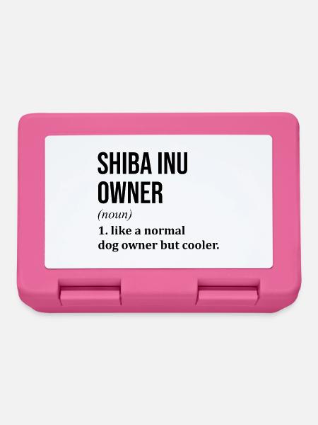 Shiba Inu Shiba Inu Shiba Inu - Brotdose - Pink