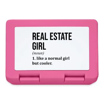 Real Estate Real Estate Real Estate - Lunchbox - pink - Front
