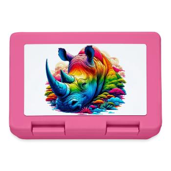 Nashorn - Brotdose - Pink - Vorne