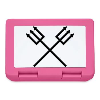 Dreizack - Brotdose - Pink - Vorne