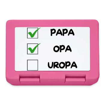 OPA Checklist - Lunchbox - pink - Front