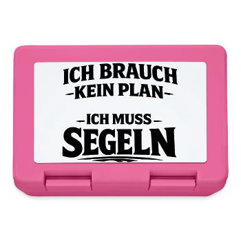 I gotta sail - Lunchbox - pink - Front