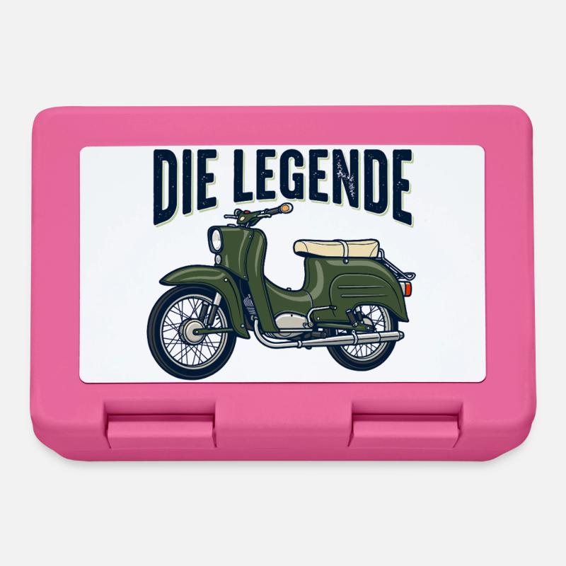 Simson Schwalbe DDR - Brotdose - Pink