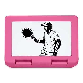 Padel - Boîte à goûter - rose - Devant
