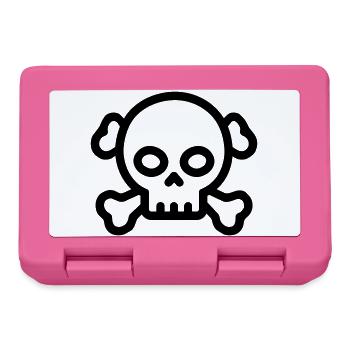 pirate - Boîte à goûter - rose - Devant